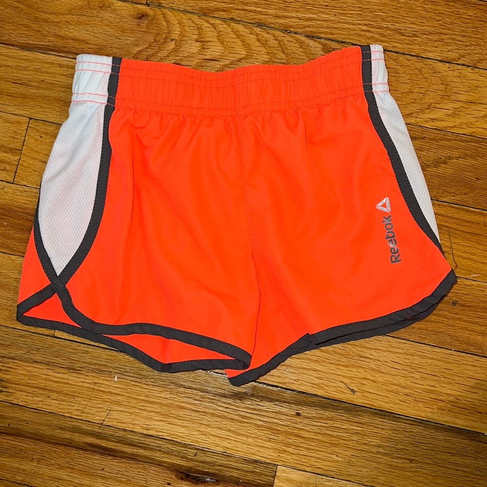 Girls Reebok sports shorts.